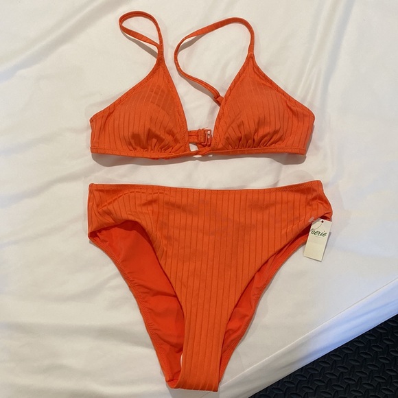 Aerie Ribbed Shine Bikini - Picture 4 of 9